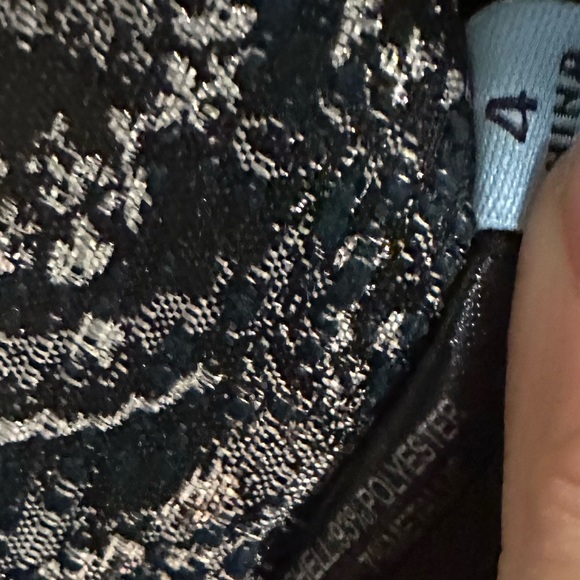 Antonio Melani, 4, jacquard metallic cerulean silver black - Picture 4 of 6